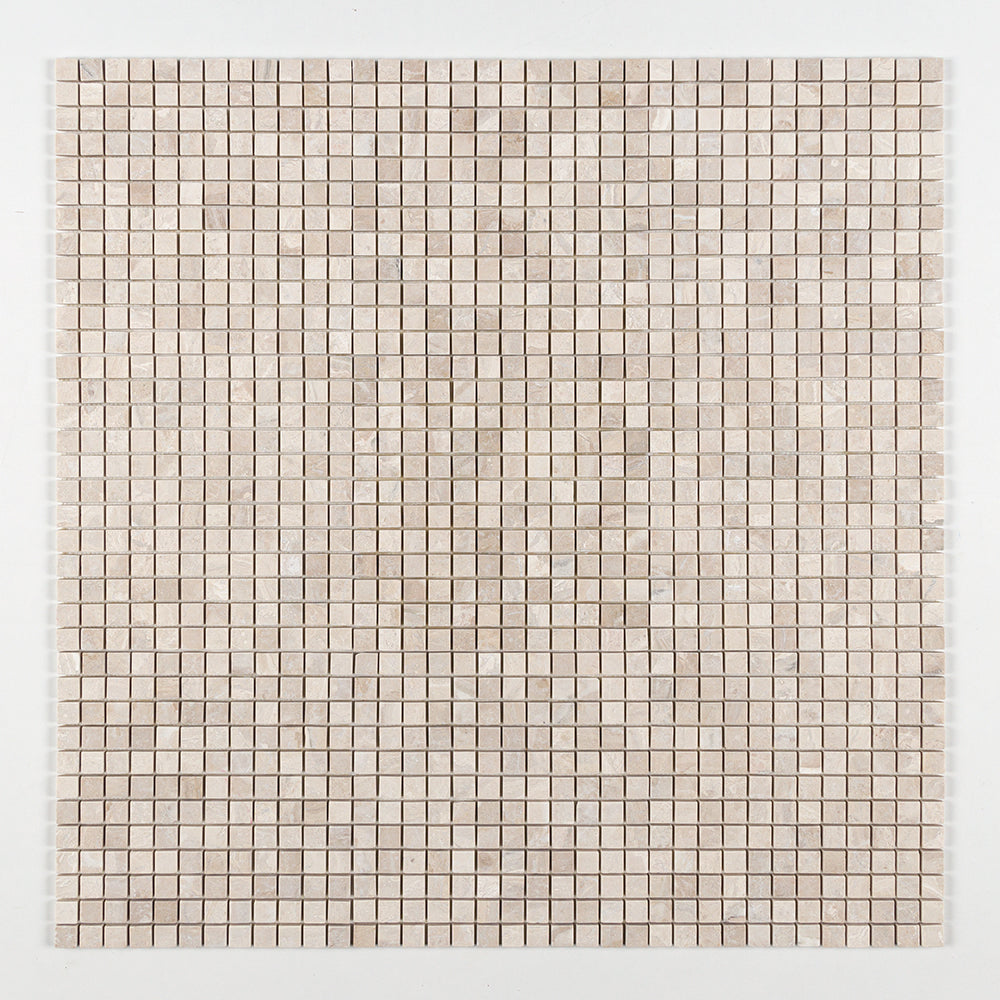 Marble Systems Diana Royal Tumbled & Antiqued Marble Diana Royal rugged tile pattern swatch — available at Surface Group
