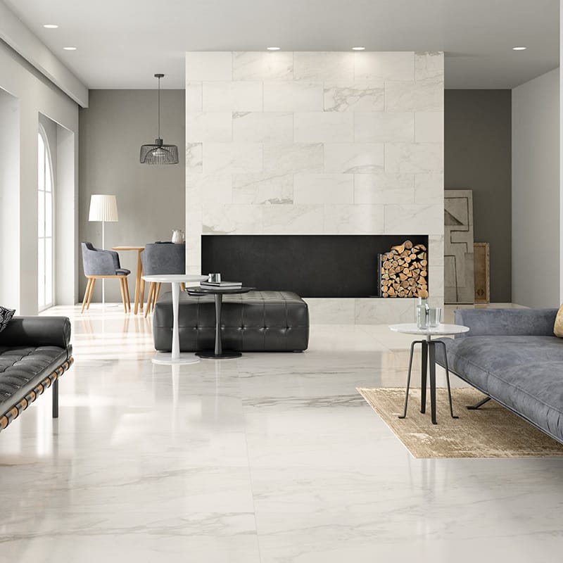 Calacatta Renoire Honed Porcelain Tile 12×24 (WIS12547)