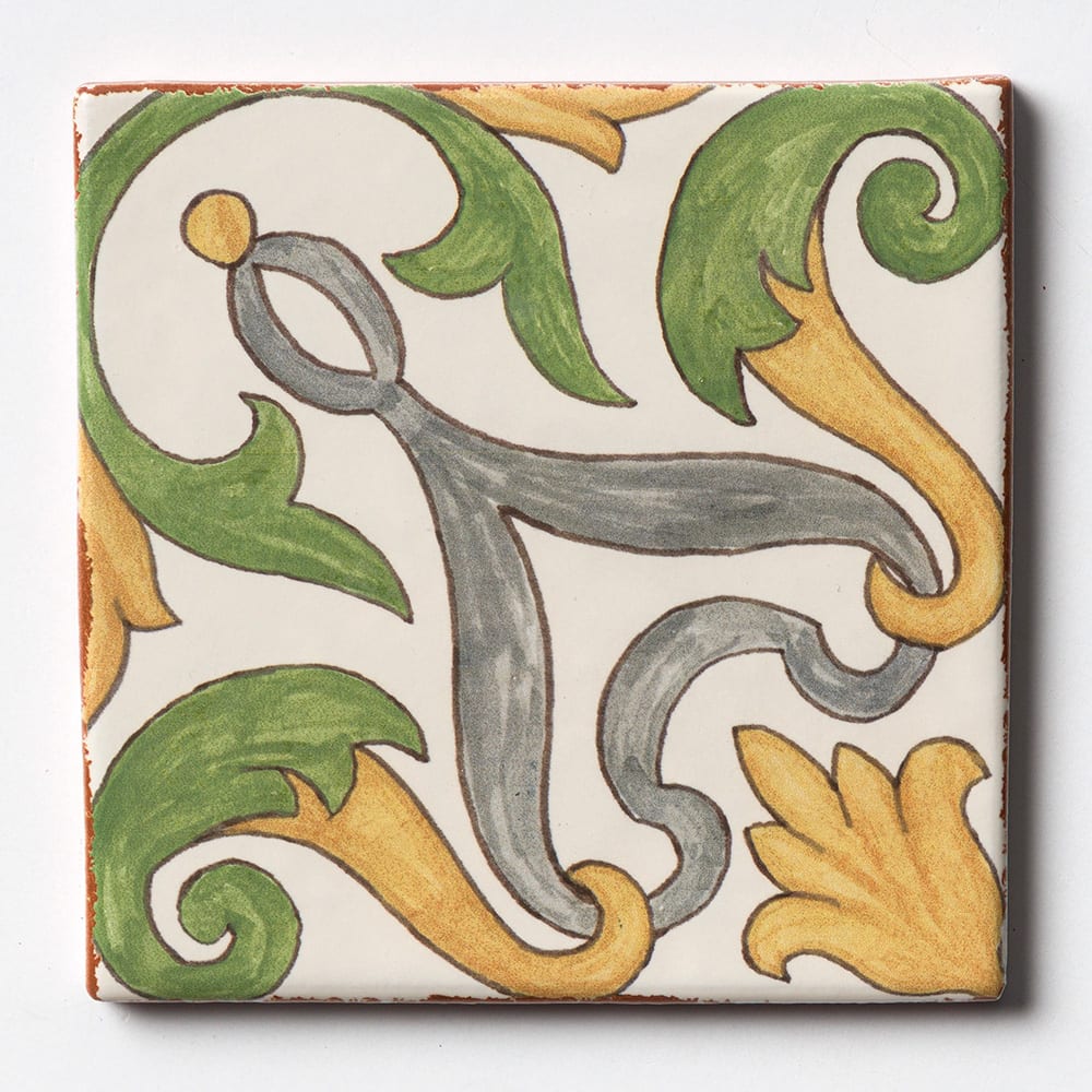 Tavira Matte  Glazed Terracotta Tile 6×6 Image