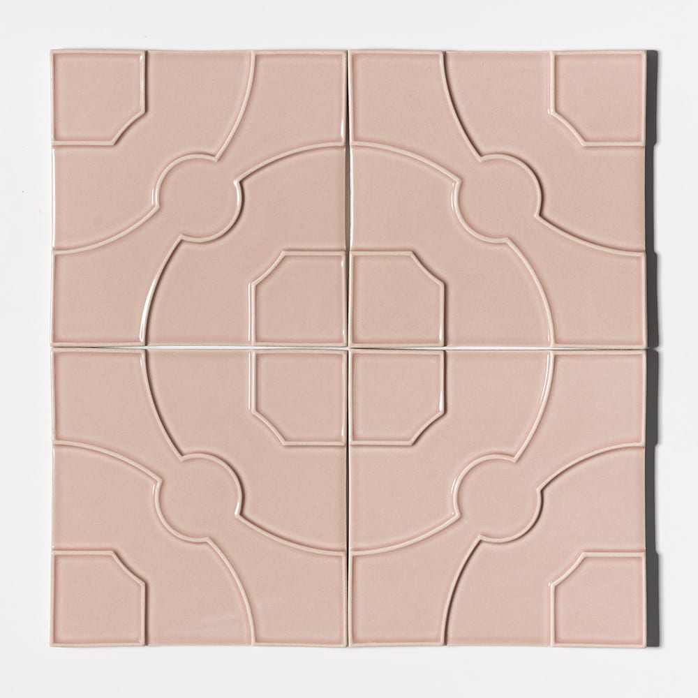 Violet Plum Glossy Lafonia Ceramic Accent Tiles 8×8 (TL80876)