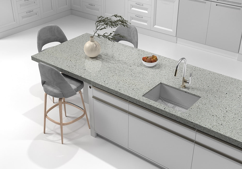Bethel White Polished Granite Slab Random 1 1/4 (SL90847)