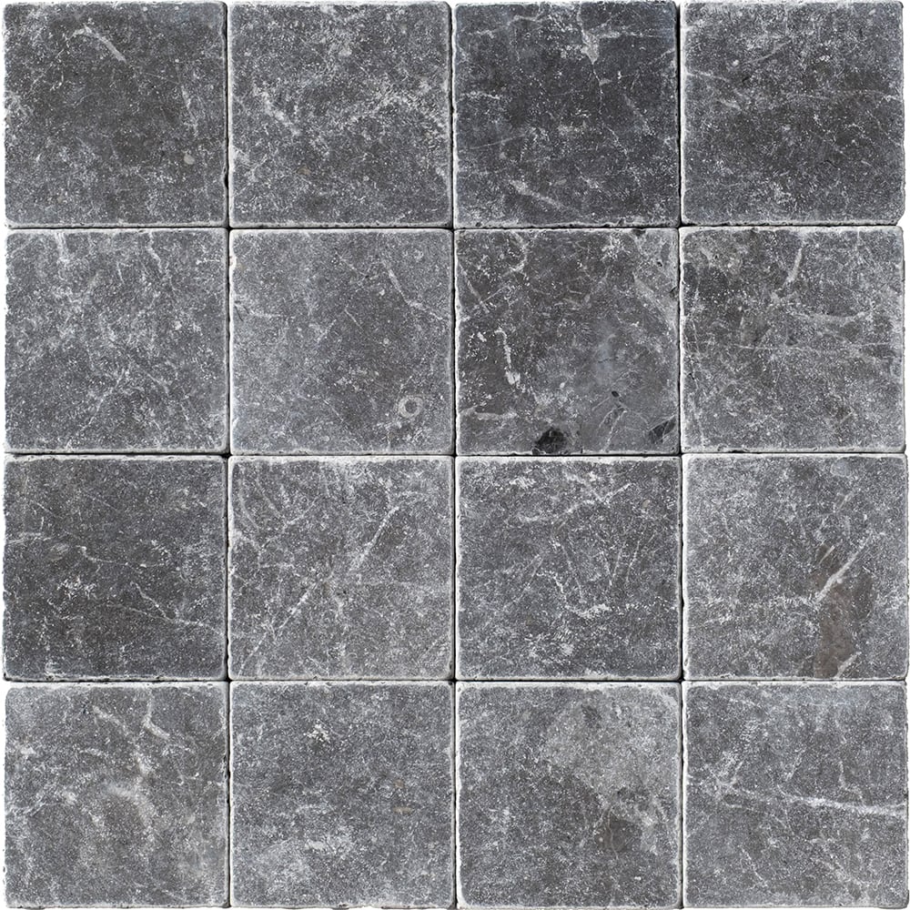 Marble Systems Iris Black Marble Iris Black rugged marble tile pattern swatch — available at Surface Group