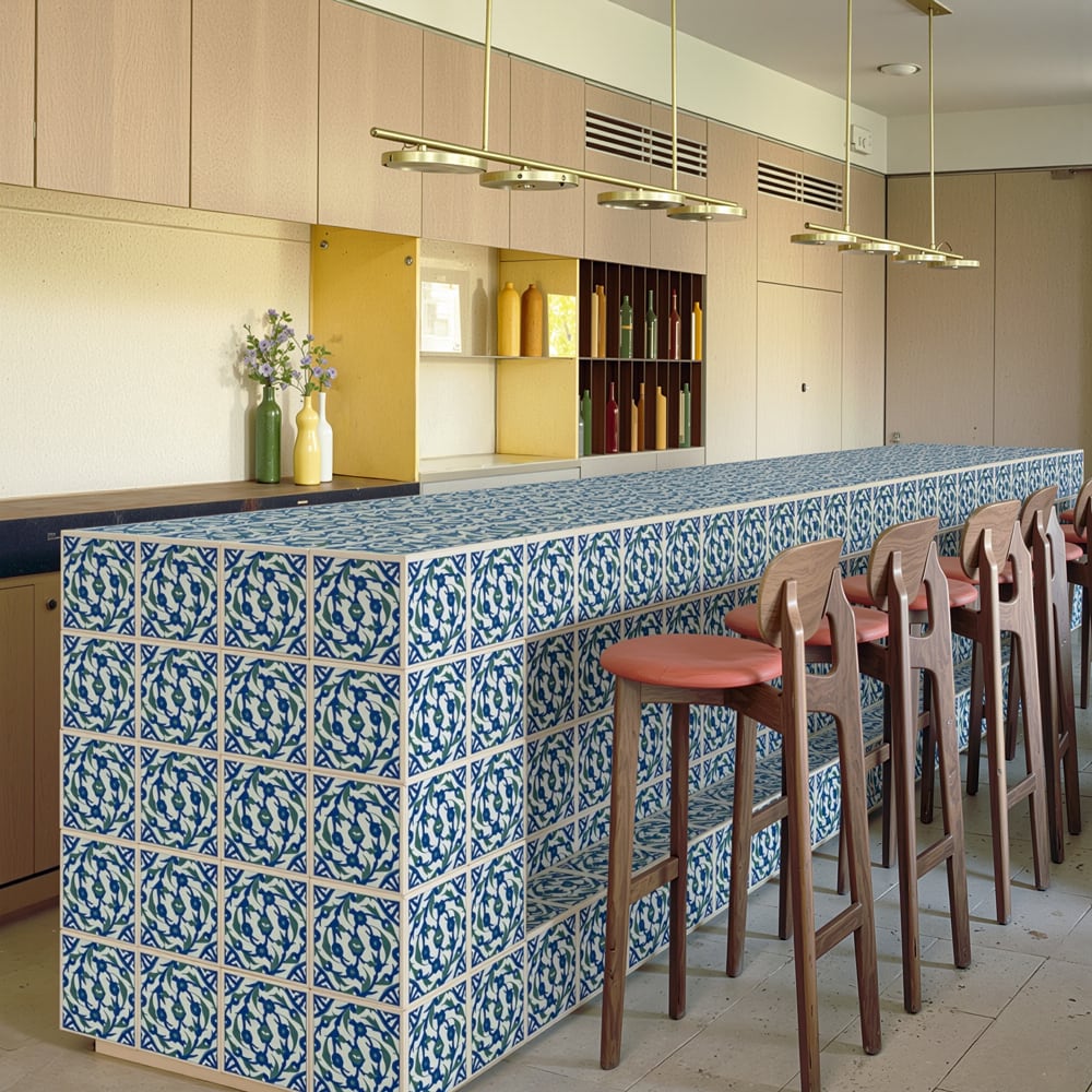 Silk Glossy Ceramic Tiles 8×8 (TL80813)