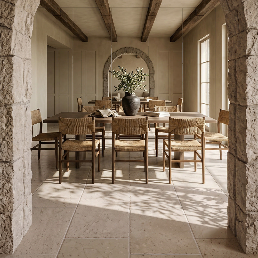 Acropolis Lappato Limestone Tiles 16×24 (TL91287)