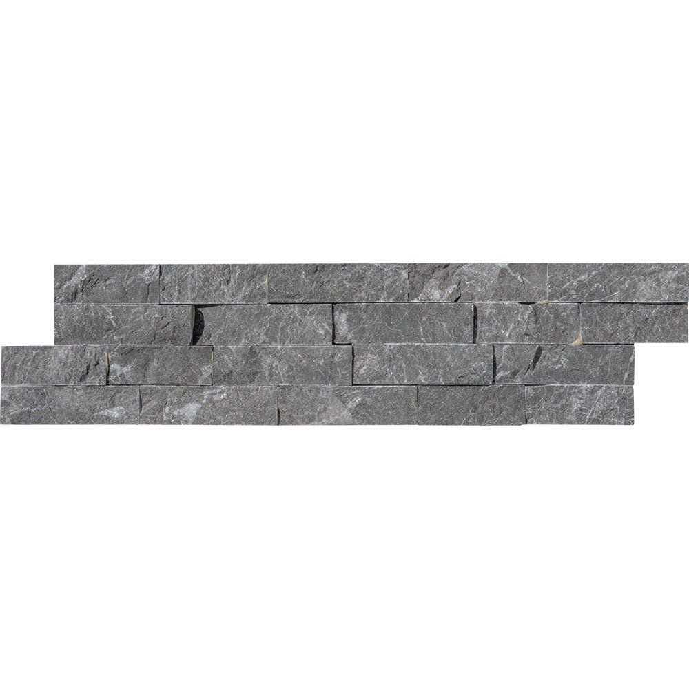 Black Rock Face Marble Ledger Panel 6×24 Image