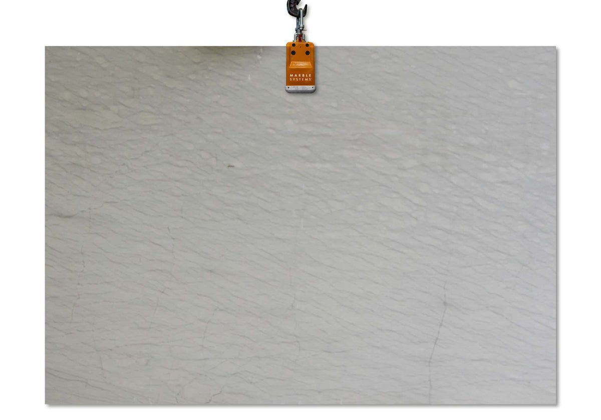 Dove Gray Honed Limestone Slab Random