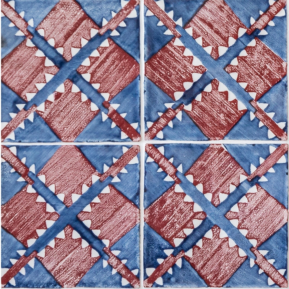 Marble Systems Manta satin ceramic tile pattern swatch — available at Surface Group