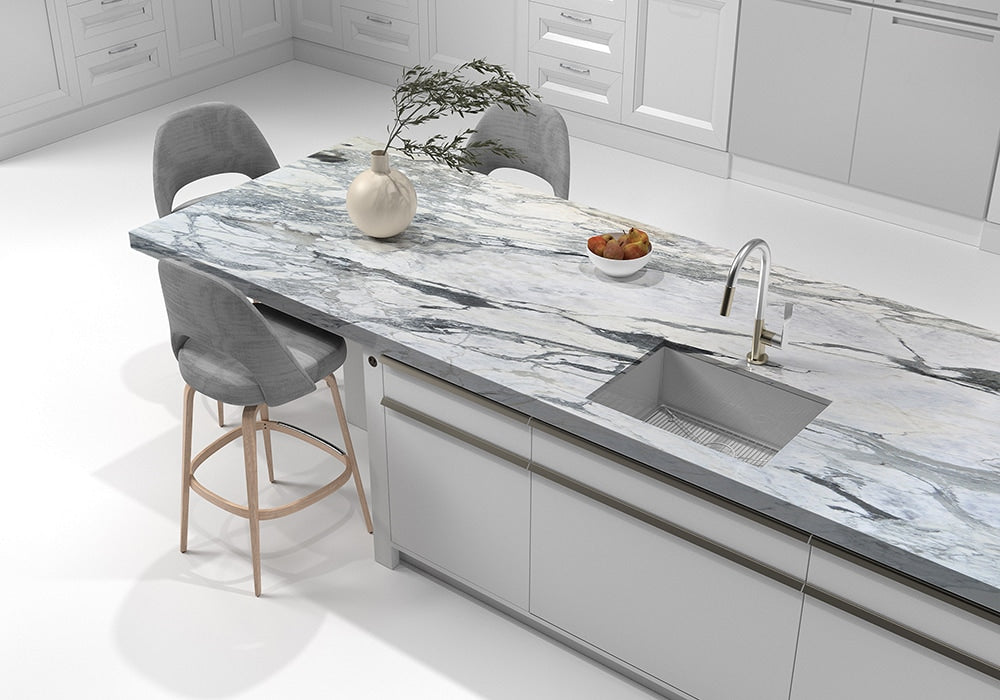 Calacata Vision Polished Marble Slab Random 1 1/4 (SL10260)