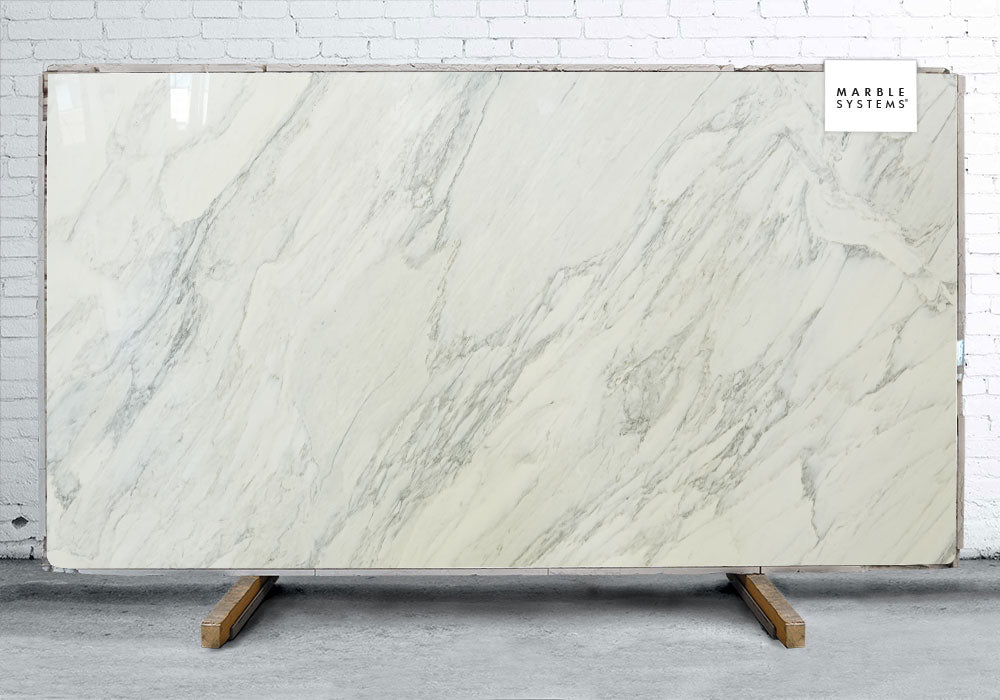 Calacatta Apuano Classic Polished Marble Slab Random 1 1/4 Image