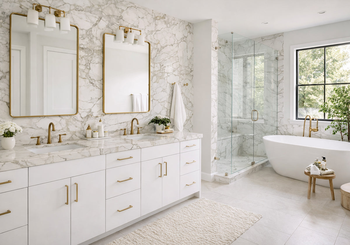 Calacatta Bettogli Honed Marble Slab Random (SL91236)