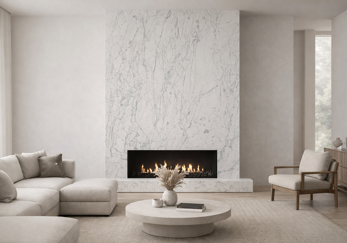 Calacatta Miele Classic Polished Marble Slab Random (SL91216)