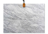 White Carrara Vagli Marble Slab (honed | rectified)