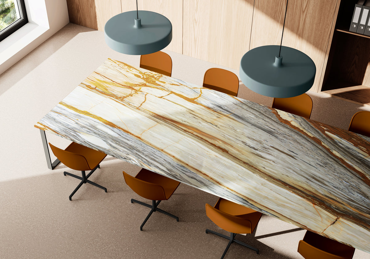 Vecchia Antico Polished Marble Slab Random