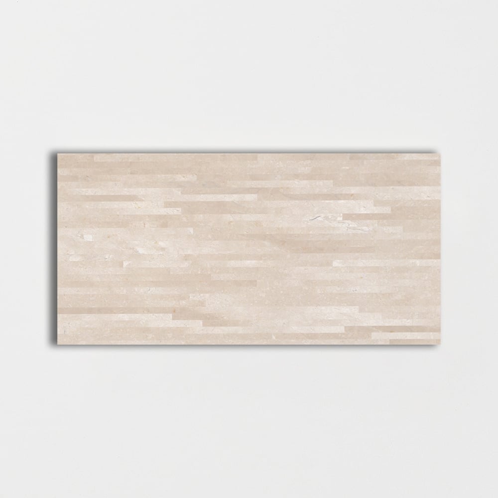 Marfil Supreme Polished Lineal Marble Patterns 12×24 Image