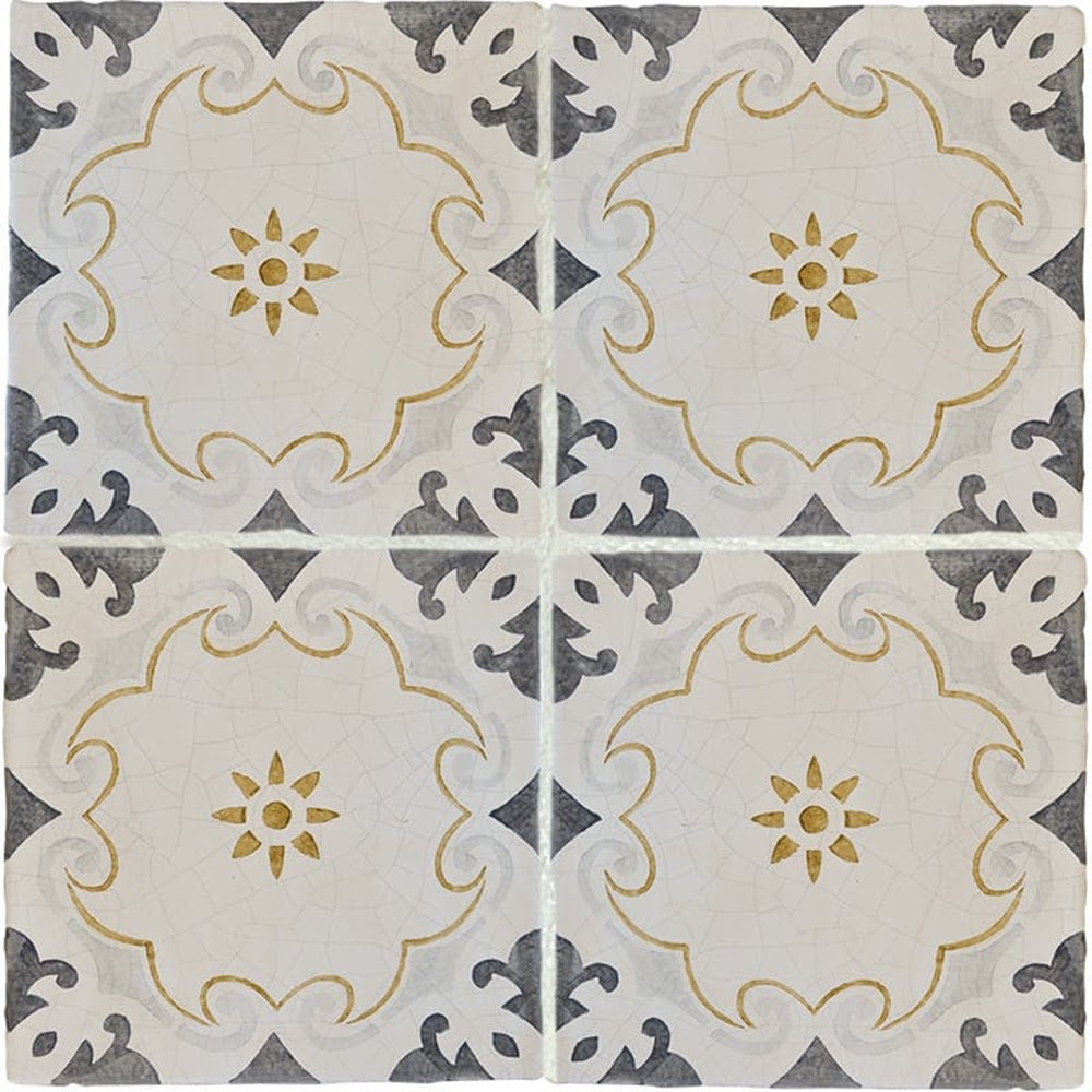 Marble Systems Marsala Classic Baldosa Tile Beige satin ceramic tile pattern swatch — available at Surface Group