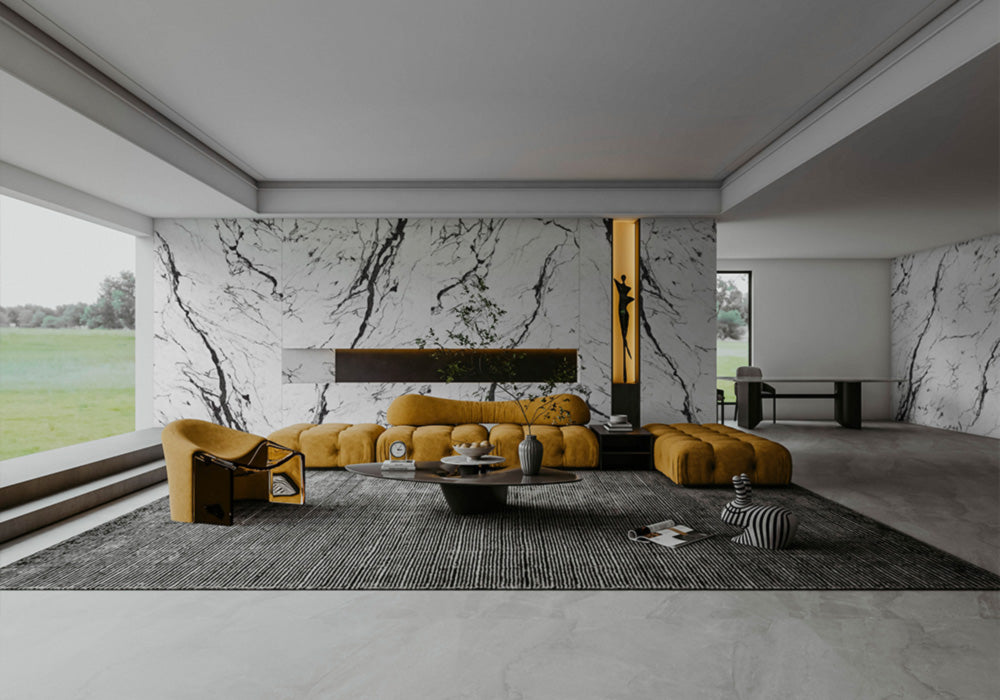 San Simone Decor Polished Sintered Stone Slab 125×63 (WNE10243)