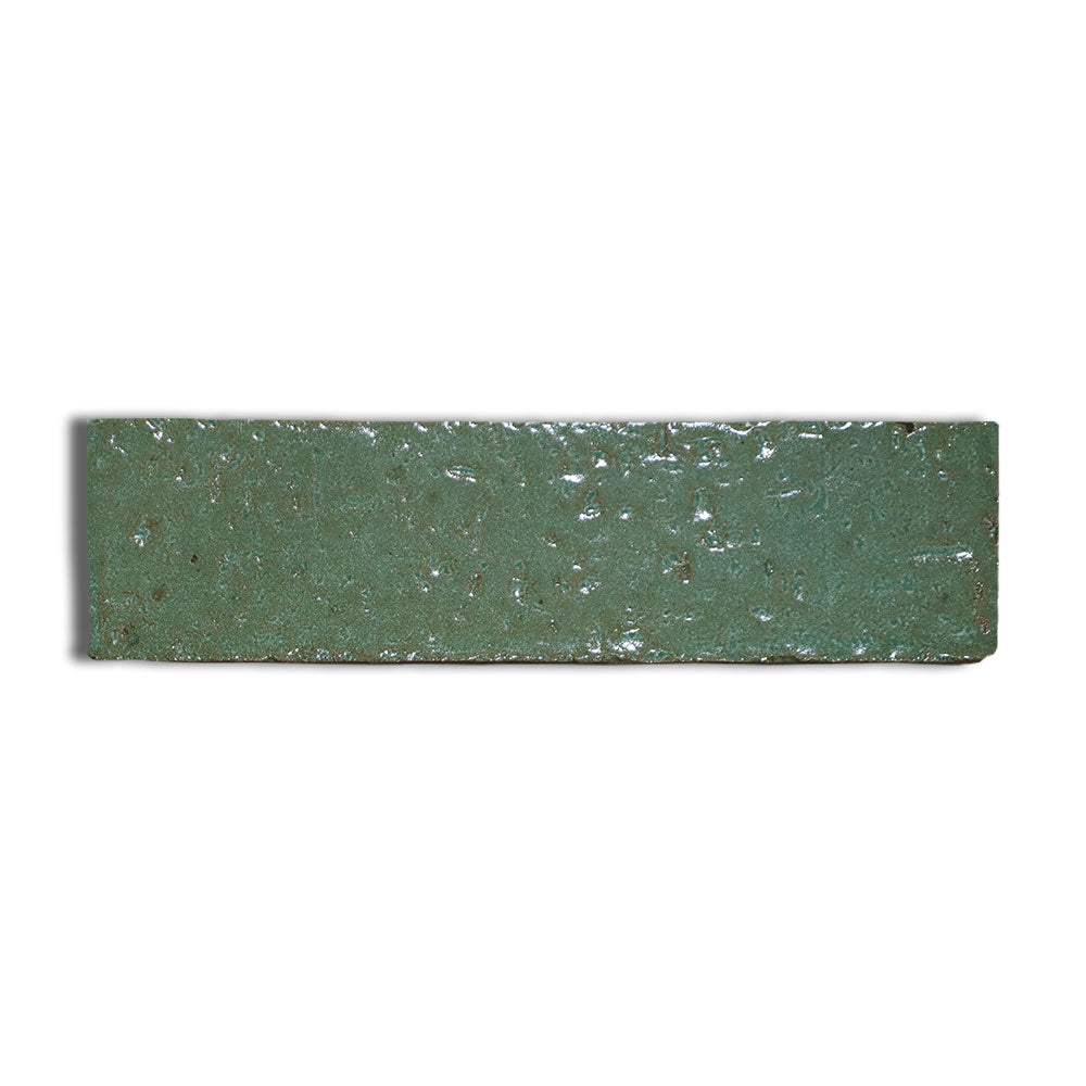 Joy Green Rustic Ceramic Tile 2 5/8×9 5/8 Image