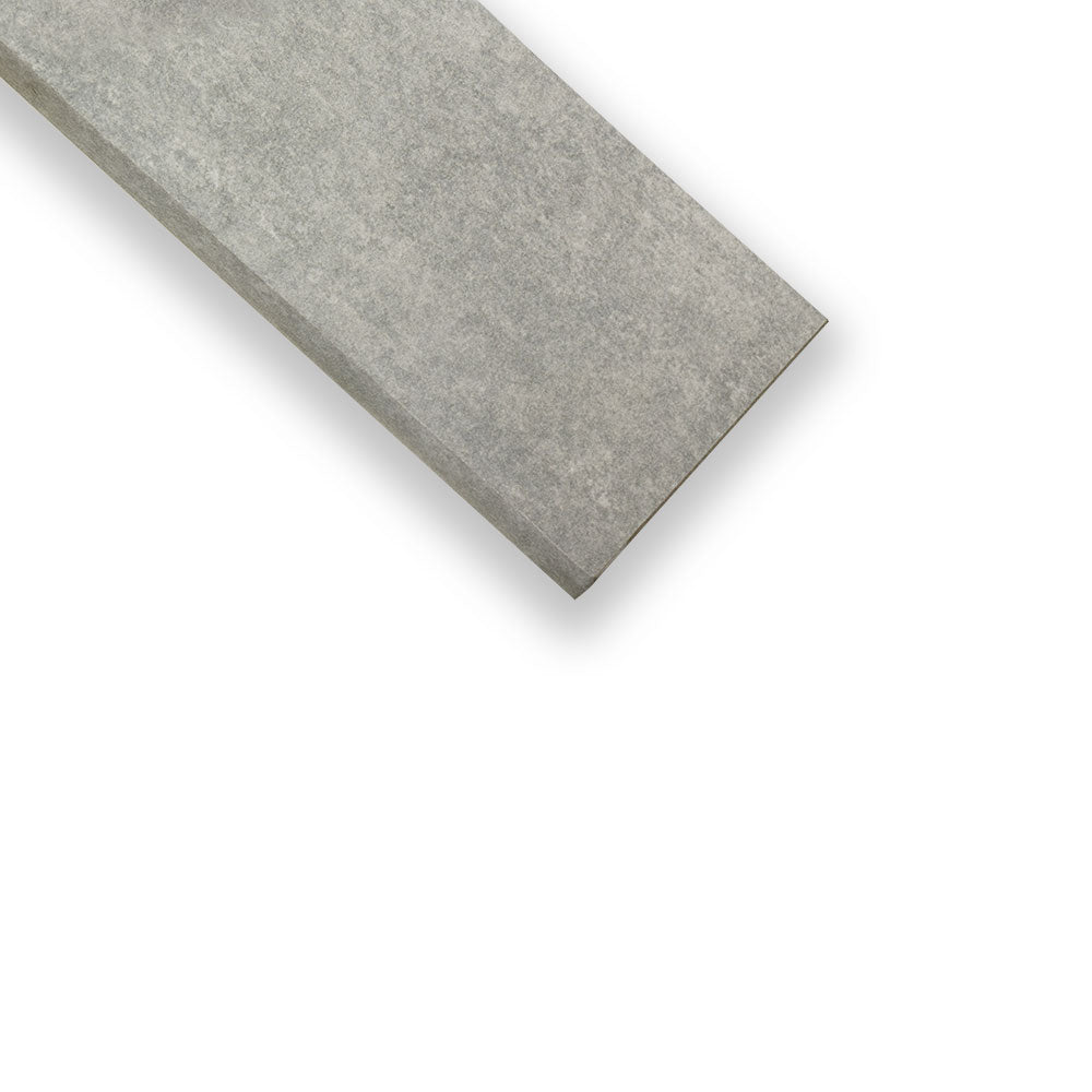 Light Grey Matte Battiscopa Slate Look Porcelain Moldings 2 3/4×24 (WNB00330)