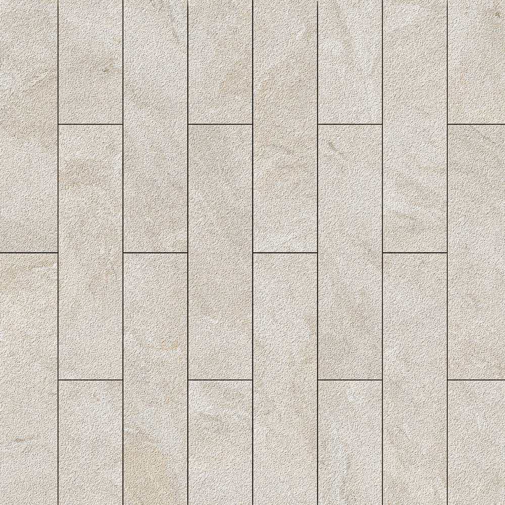 Marble Systems Plank Tile Diana Royal rugged marble tile pattern swatch — available at Surface Group