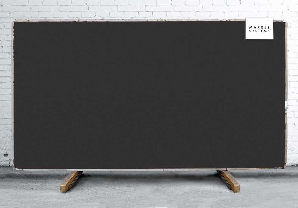 Tinta Unita Black Natural Porcelain Slab 64×128 Image