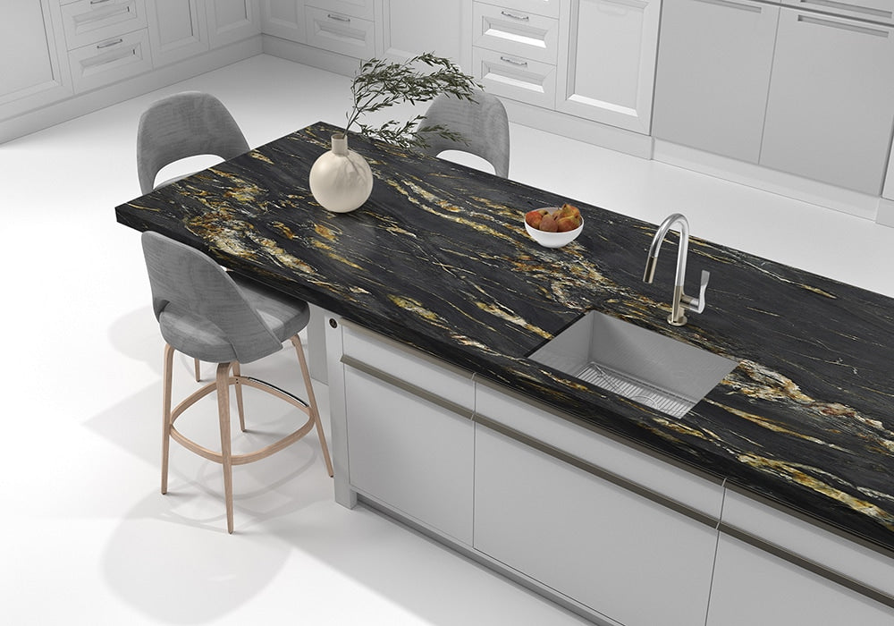 Belvedere Leather Quartzite Slab Random 1 1/4 (SL90700)
