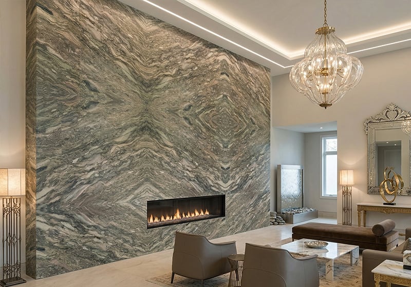 Fusion Green Polished Quartzite Slab Random (SL91454)