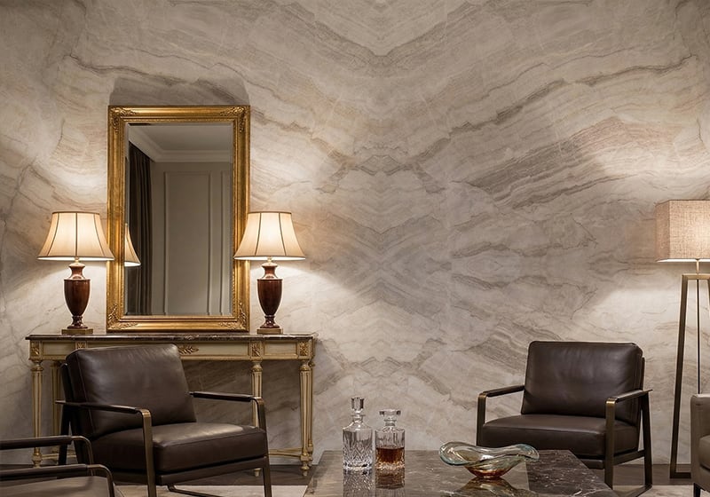 Taj Mahal Supreme Leather Quartzite Slab Random (SL91444)