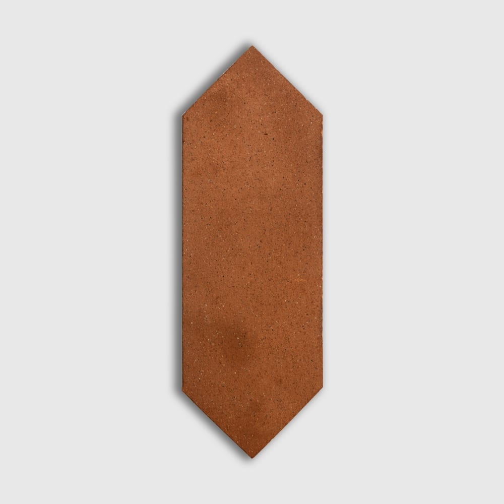 Satin Matte Picket Terracotta Tiles 10×13 3/4