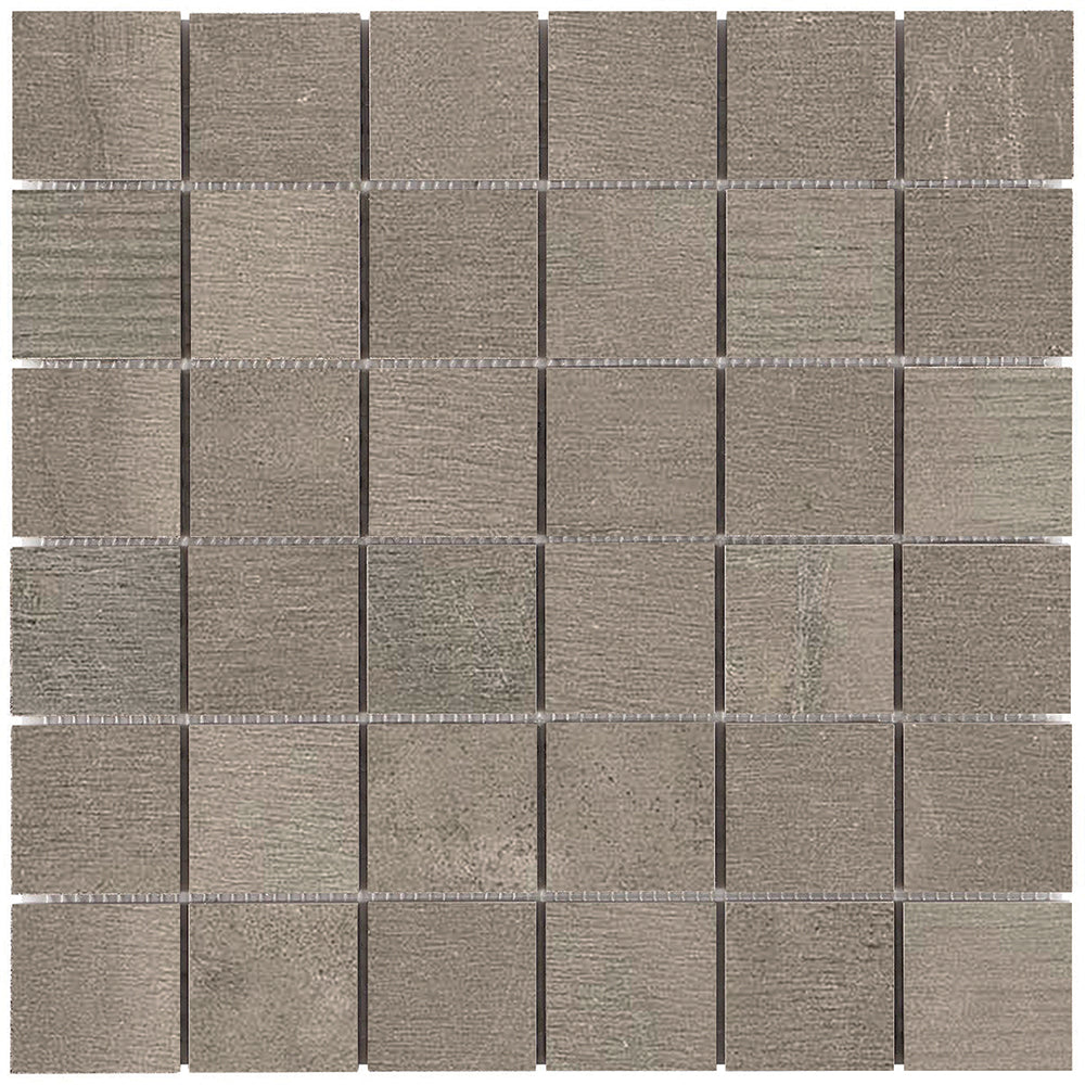 Iris Us Reside Brown Honed 2×2 Porcelain Mosaic 12×12 Image