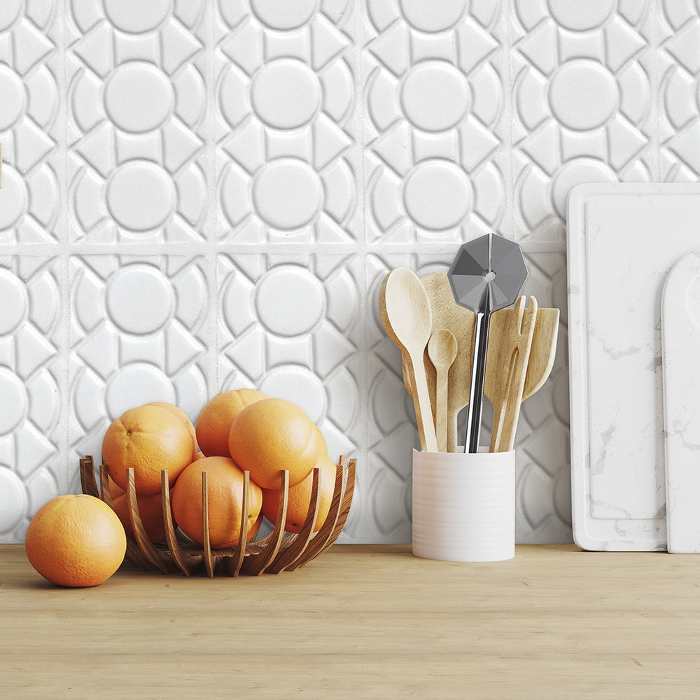 Satin Cotton Matte Zaragosa Ceramic Wall Decos 3×6 (DC00224)