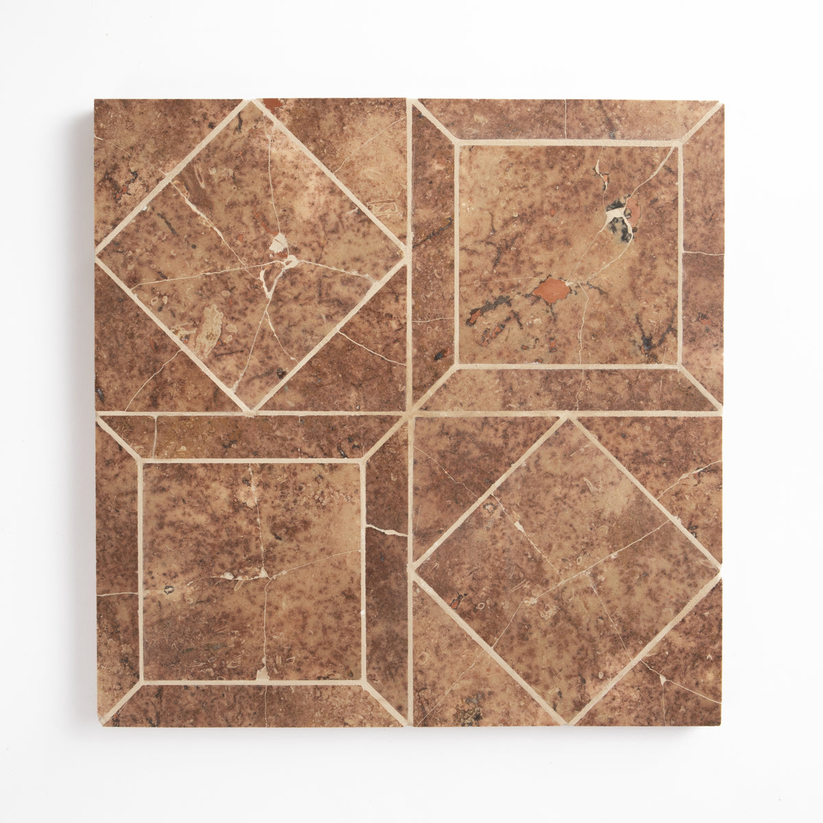Marble Systems Scabas Red Travertine Collection Scabas Red matte travertine tile — available at Surface Group