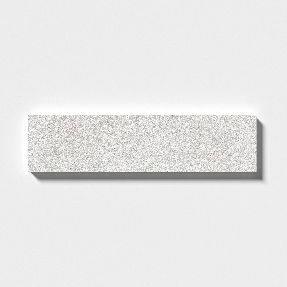 Silver Shadow Leather Marble Tile 3×12 Image