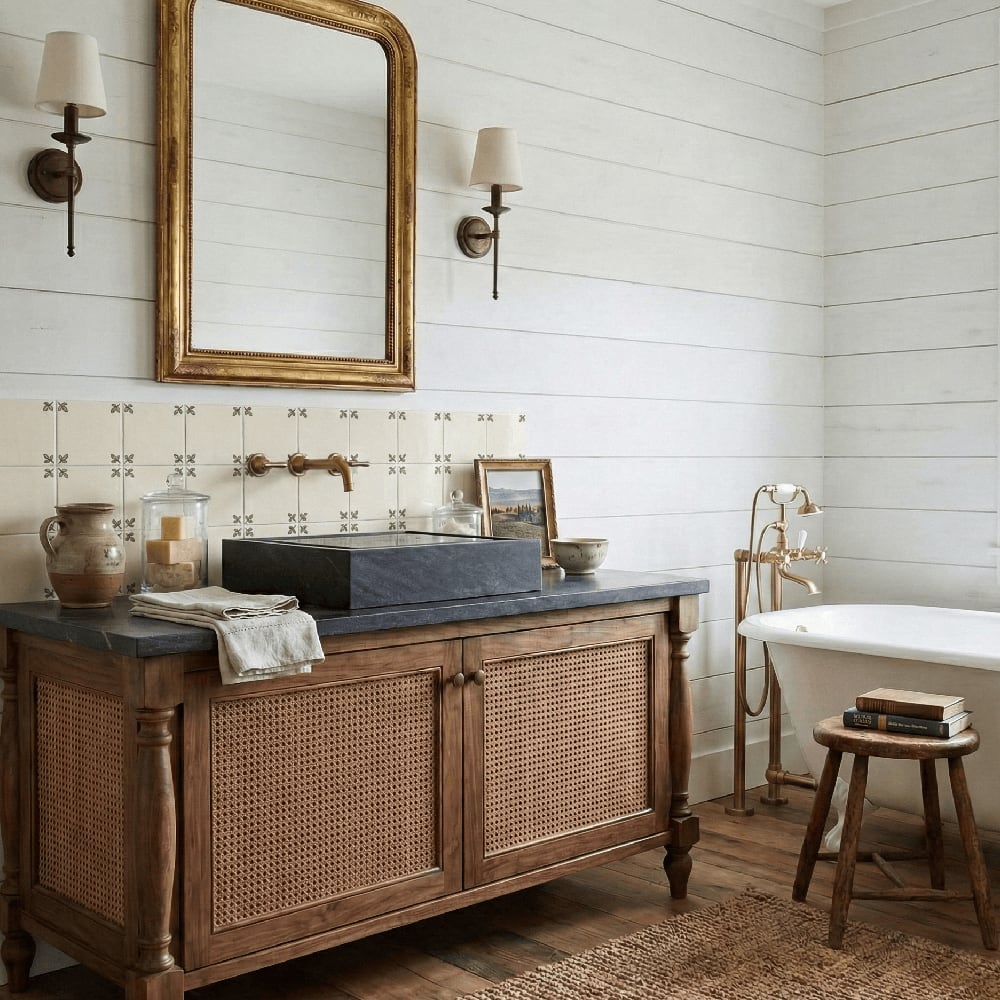 Bardiglio Royal Honed Bauhaus Marble Sink 20×20 (SN00266)
