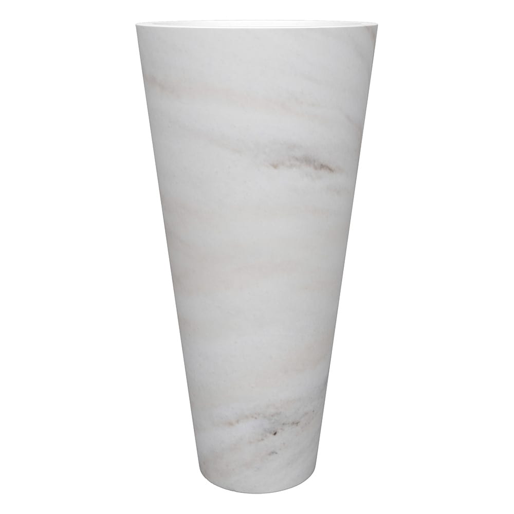 Marble Systems Marble Sinks Blue Mist glossy marble tile close-up view — available at Surface Group