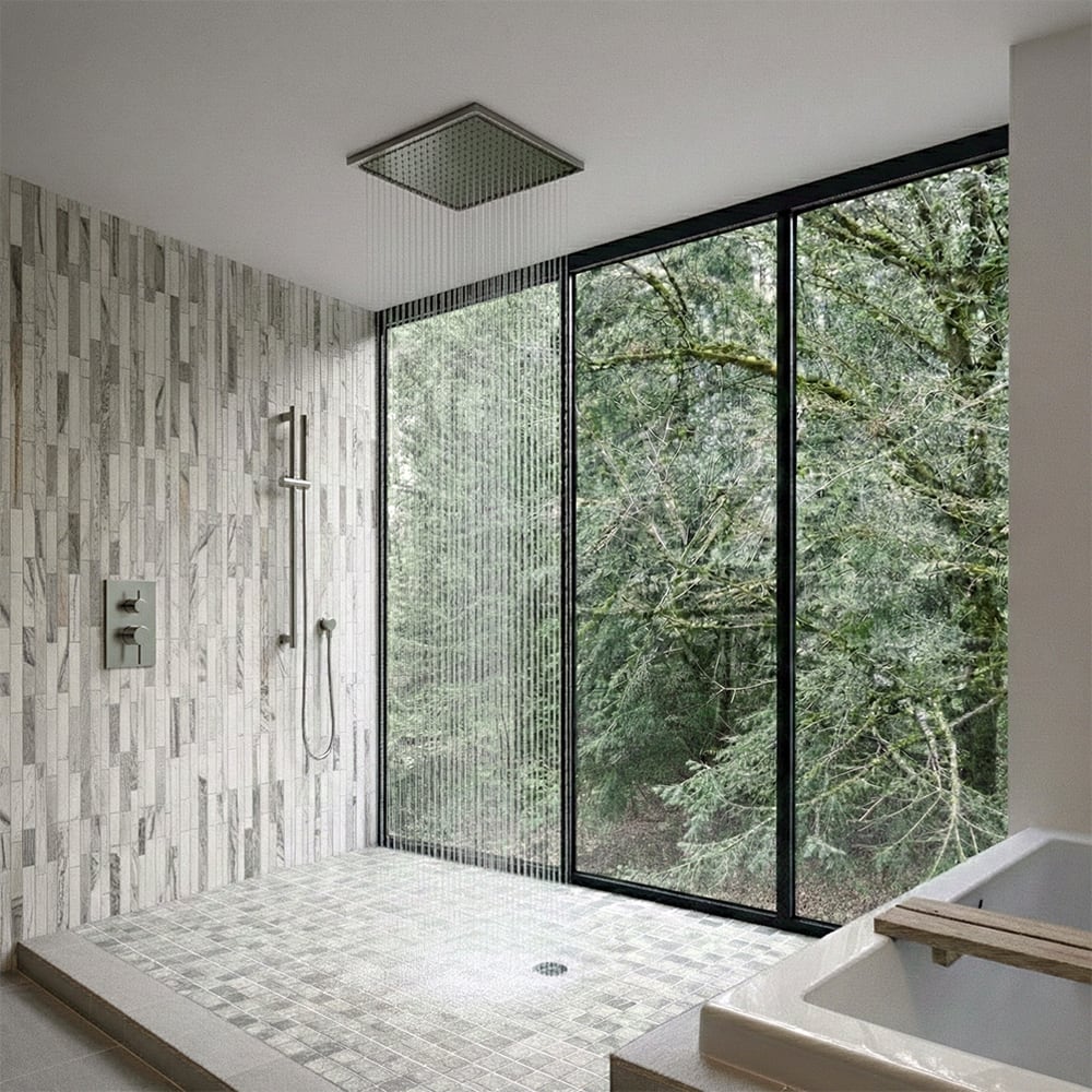Verona Polished Slides Marble Mosaics 11×17 (MS00939) Skyline&bosphorus Textured 2×2 Marble Mosaics 12×12 (MS01309)