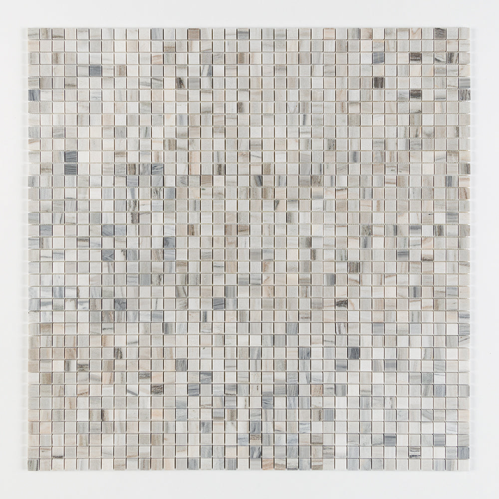 Marble Systems Skyline Polished Marble Verona glossy marble tile pattern swatch — available at Surface Group