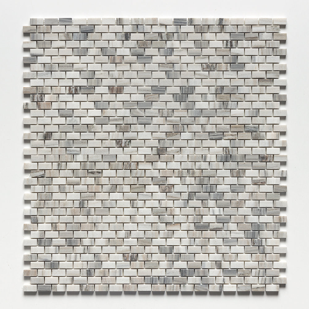 Marble Systems Skyline Polished Marble Verona glossy marble tile pattern swatch — available at Surface Group