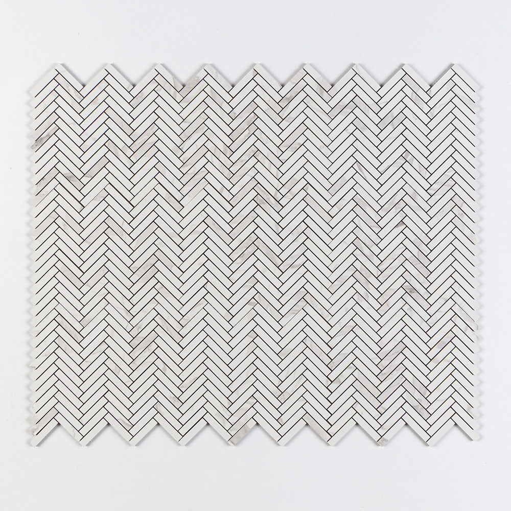 Marble Systems Stonehill Porcelain Statu glossy porcelain tile pattern swatch — available at Surface Group