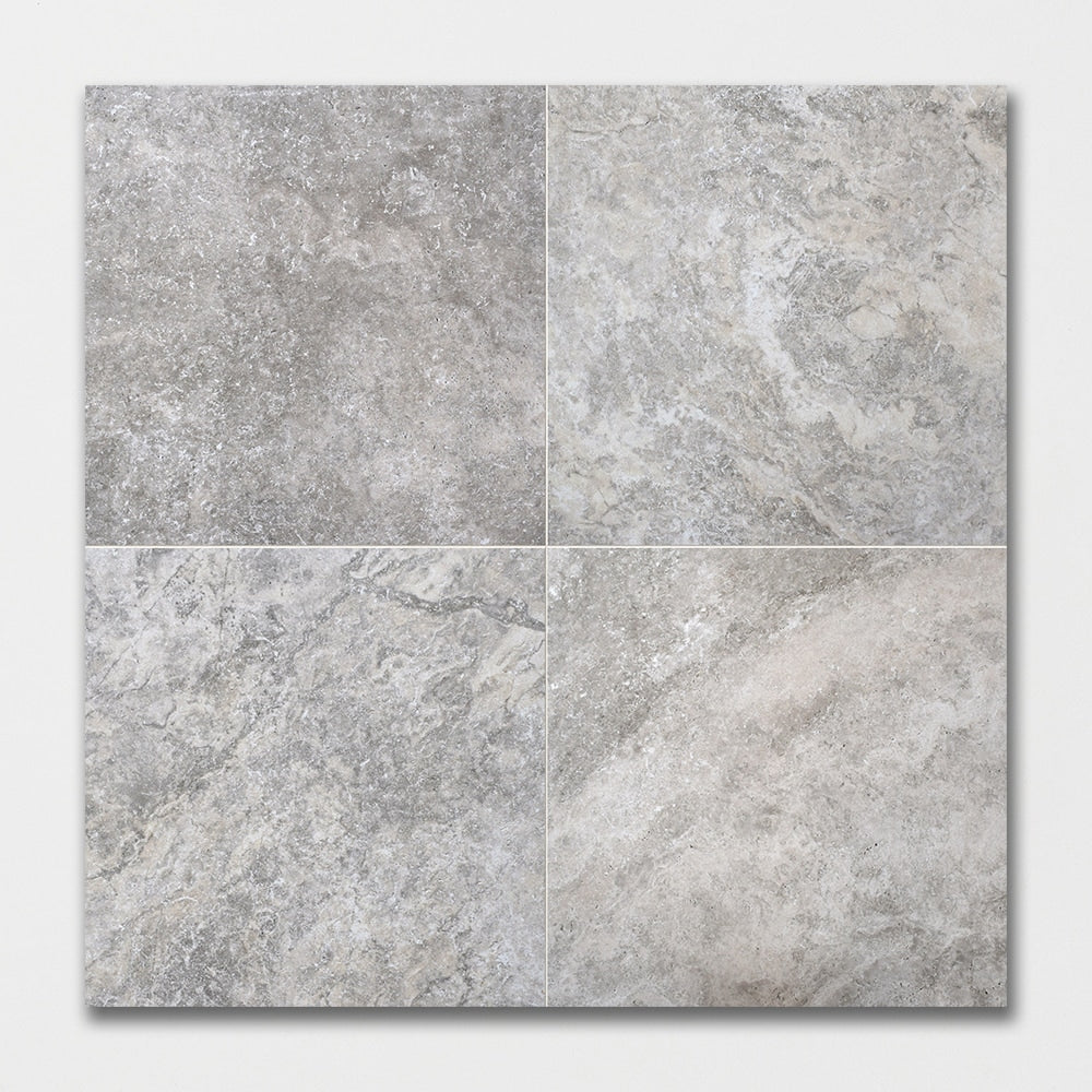Silver Textured  Porcelain Pavers 24×24 (WLM00012)