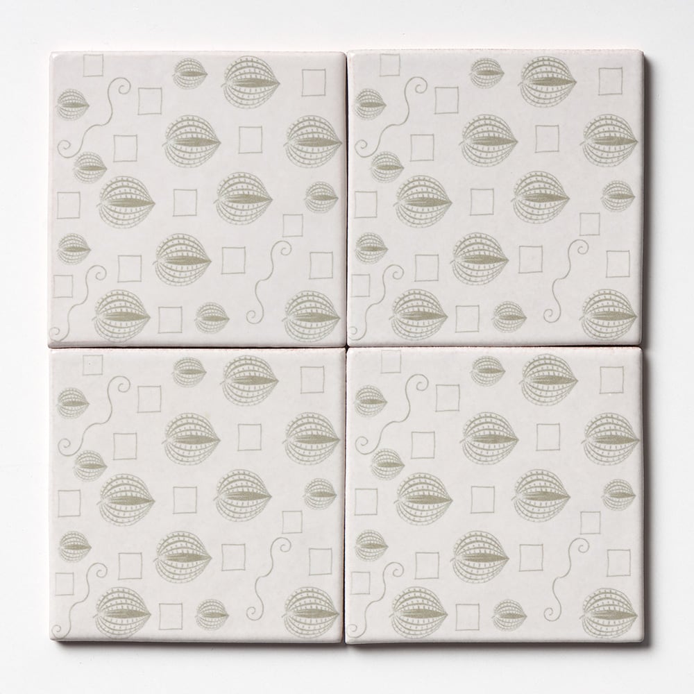 Marble Systems Summer House Terracotta Biscuit matte terracotta tile pattern swatch — available at Surface Group