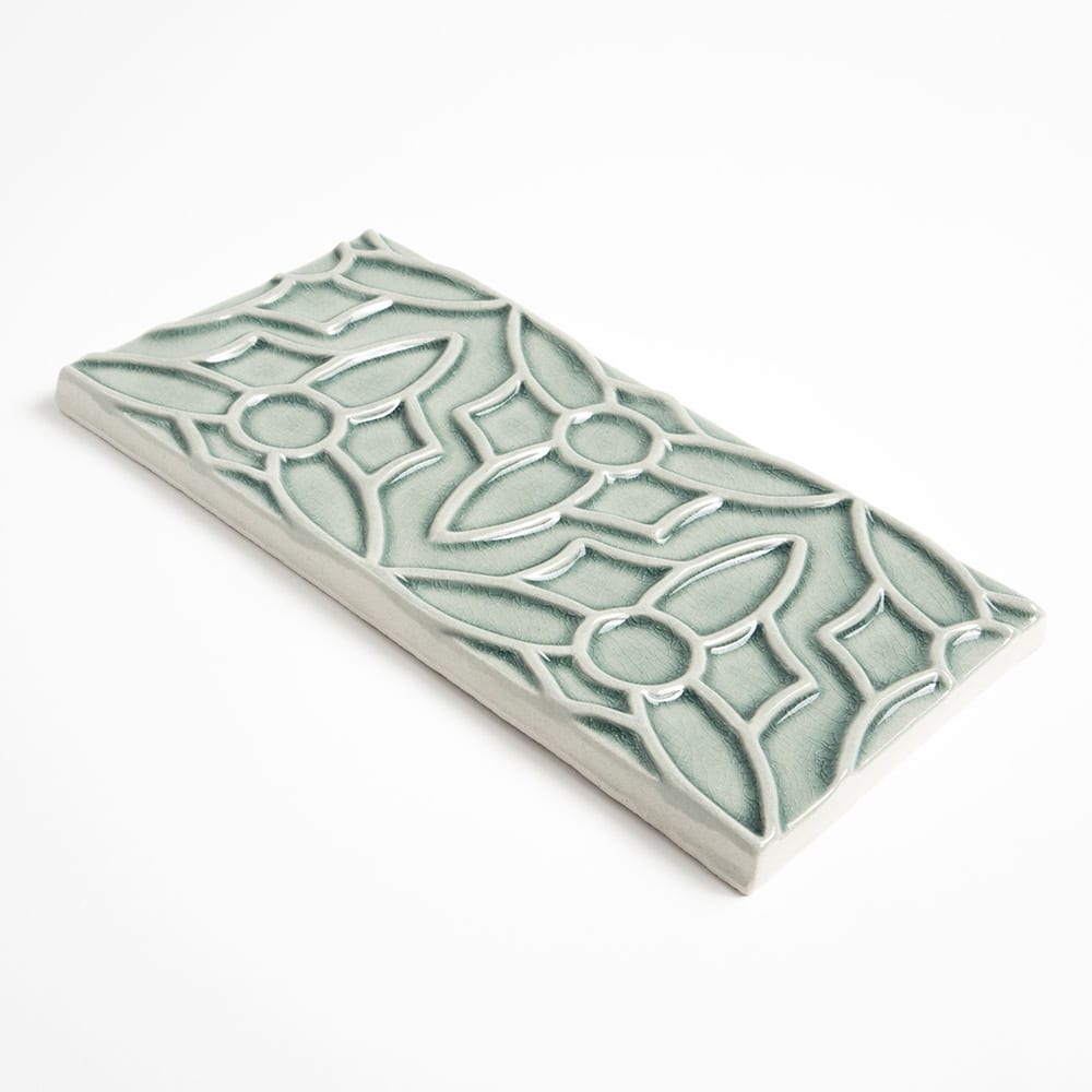 Hyacinth Crackled Barcelona Ceramic Accent Tiles 4×8 (WST06135)