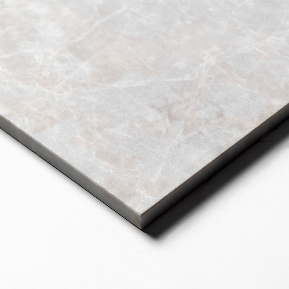 Marble Systems Vanillia Celeste Honed Collection Vanilla Celeste matte marble tile close-up view — available at Surface Group