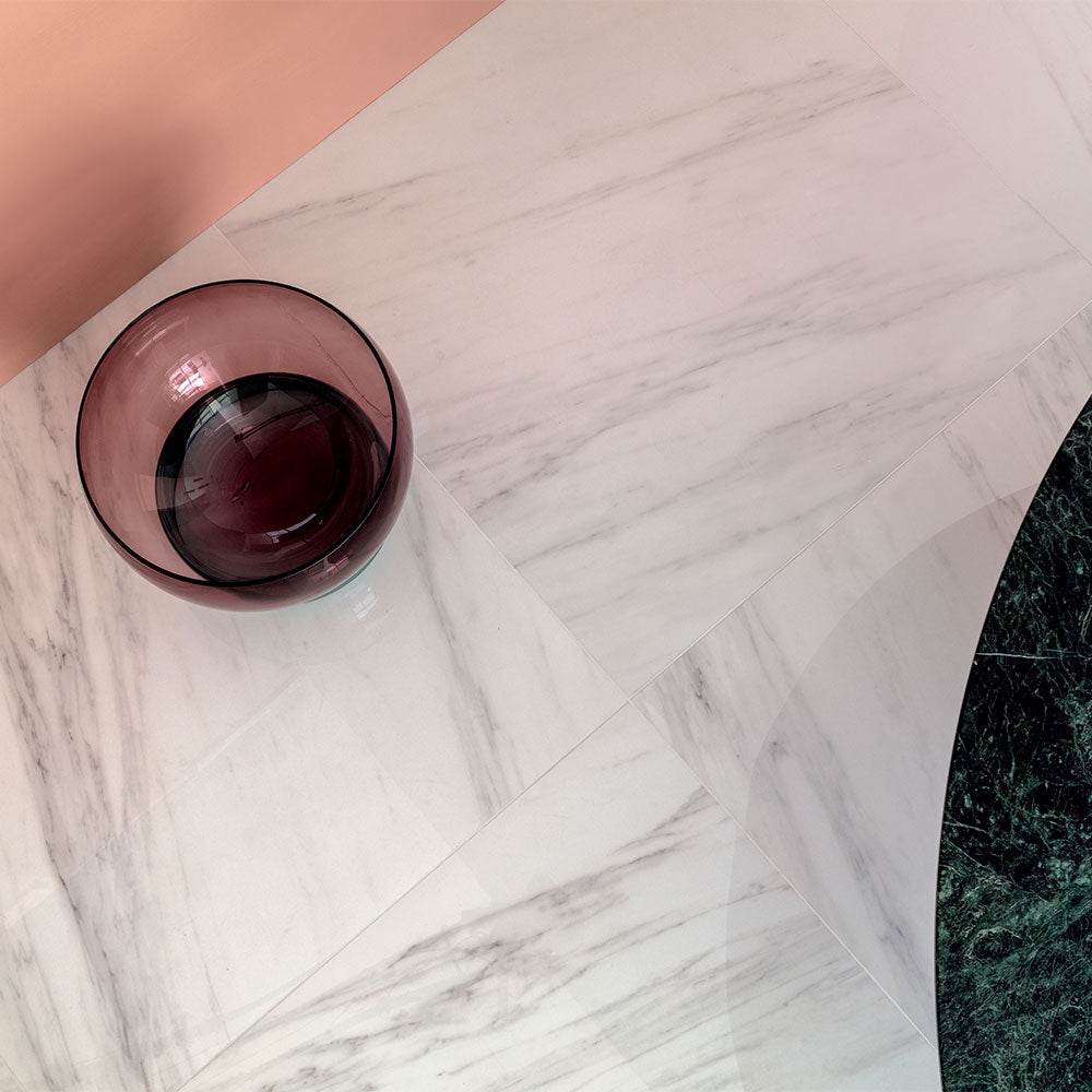 Venato Bianco Polished Porcelain Tile 24×24 (WLE00946)