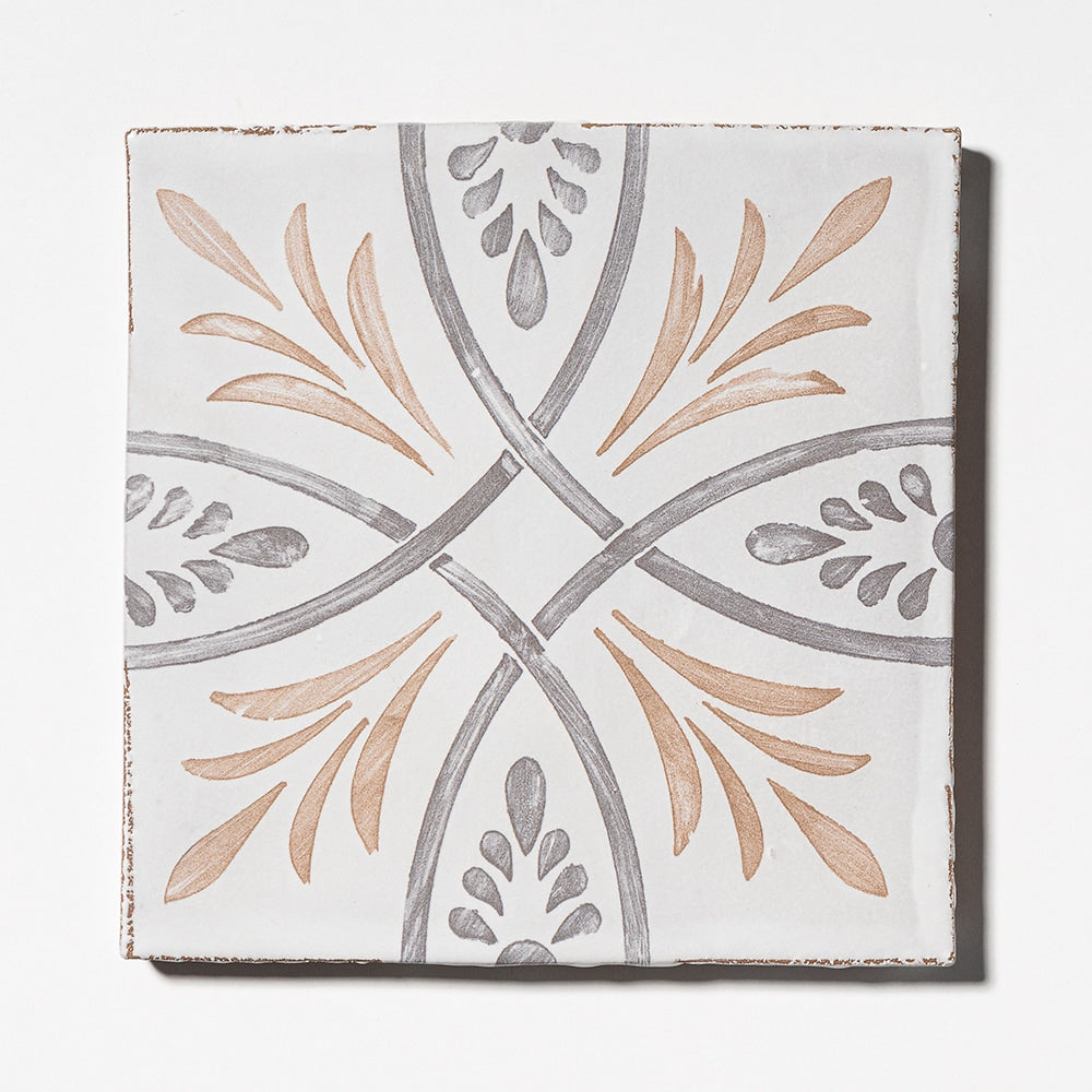 Willow Whirl Matte Ceramic Tile 6×6 Image