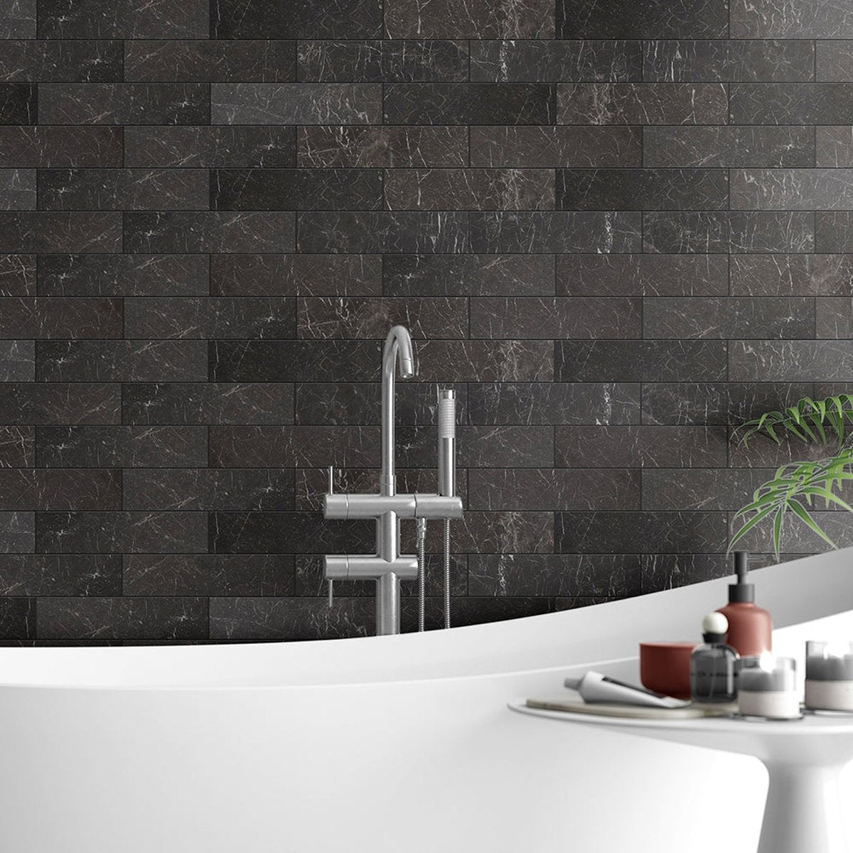 Iris Black Marble