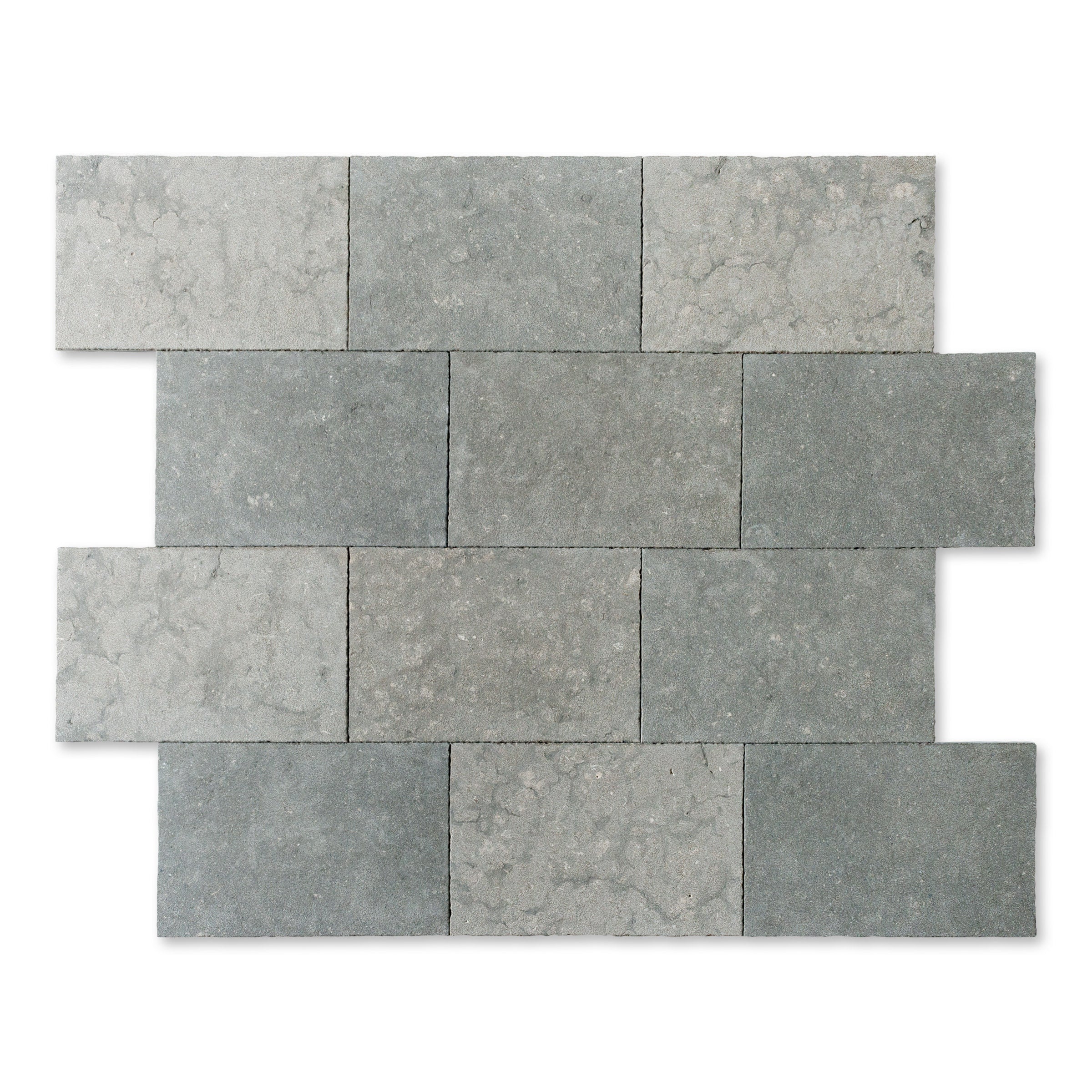 LAGOS BLUE BLEND: Limestone Blend Limestone Field Tile (16"x24"x5/8" | distressed)