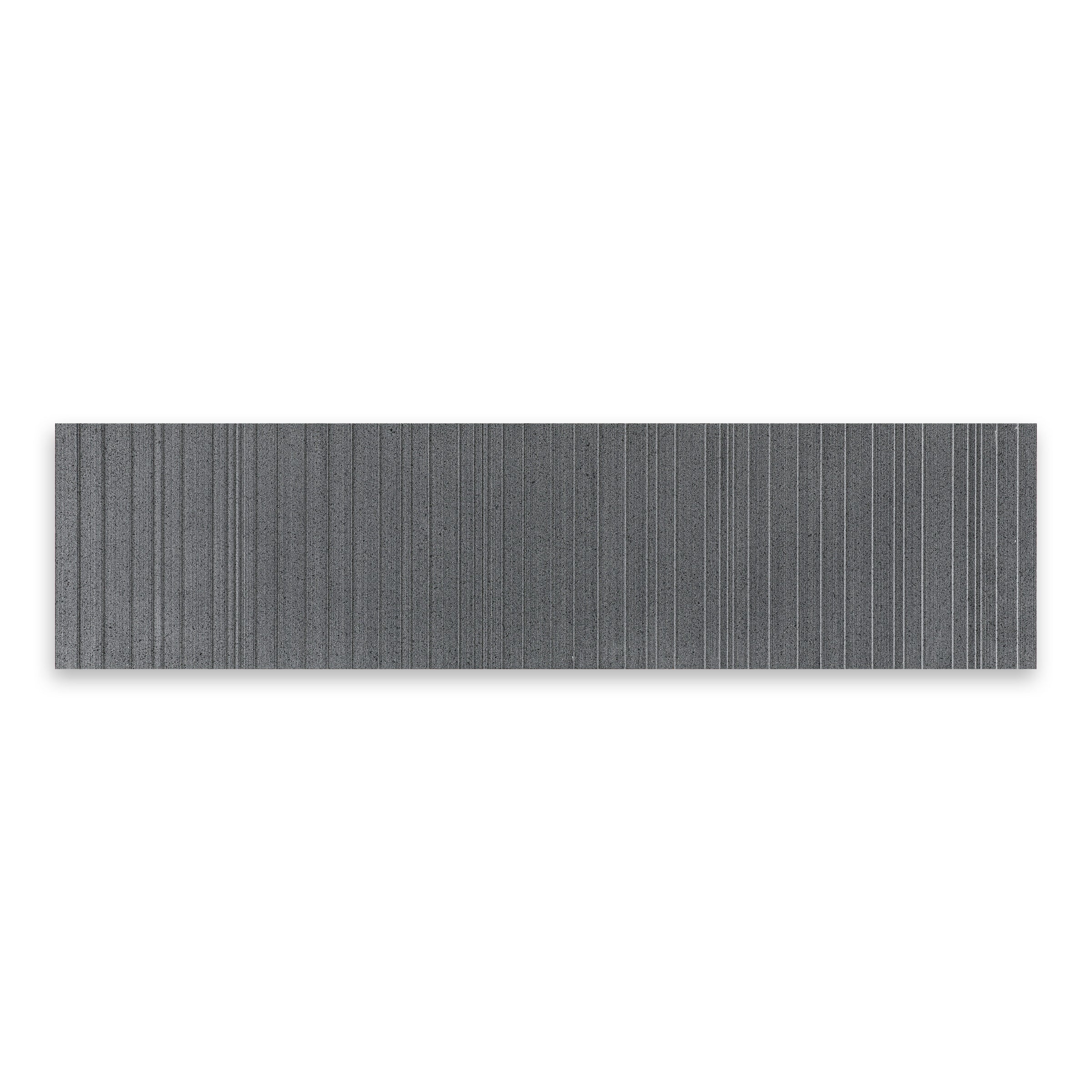 BLACK BASALT: Ravello Rectangle Field Tile (6"x24"x3/8" | Natural)