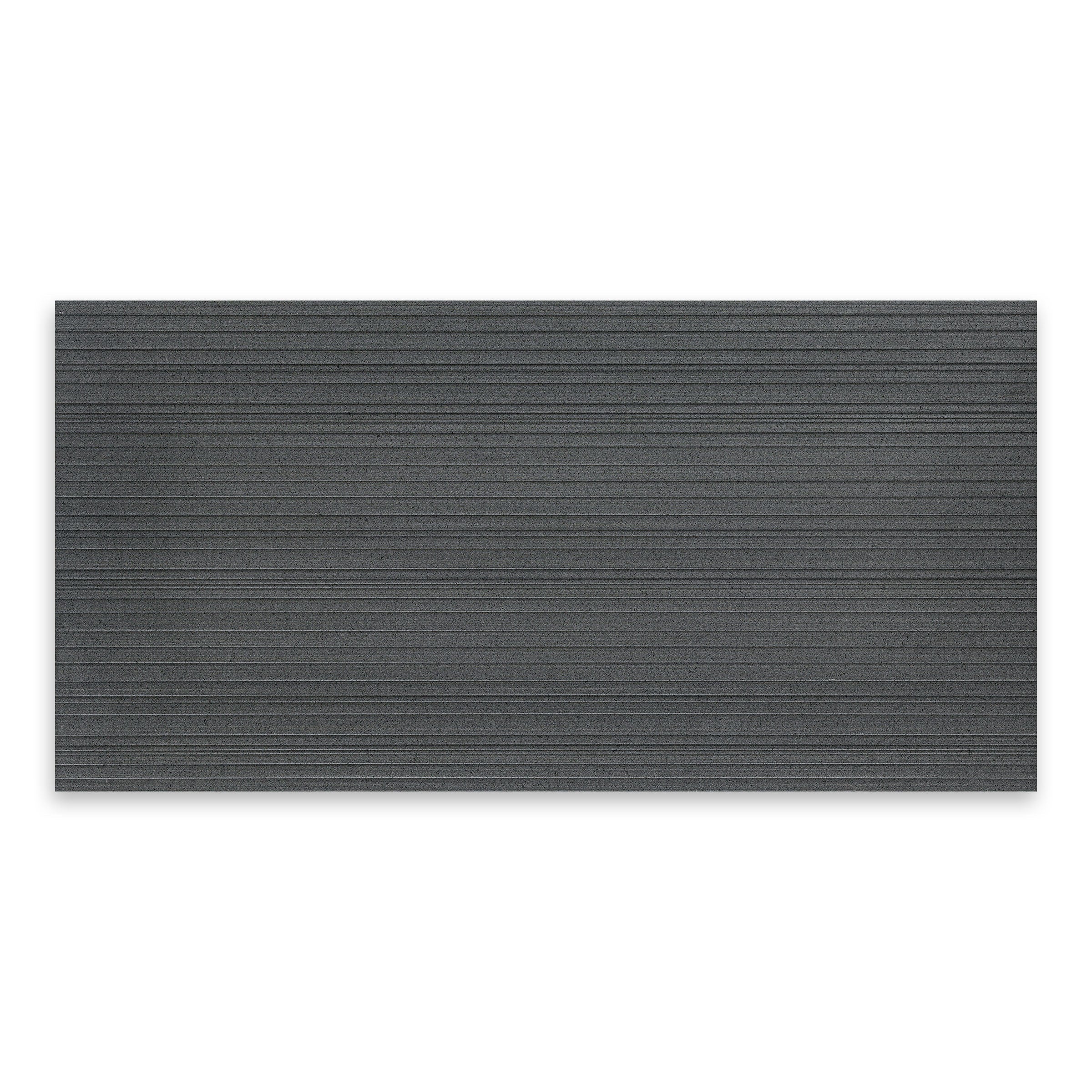 BLACK BASALT: Ravello Rectangle Field Tile (18"x36"x3/8" | Natural)