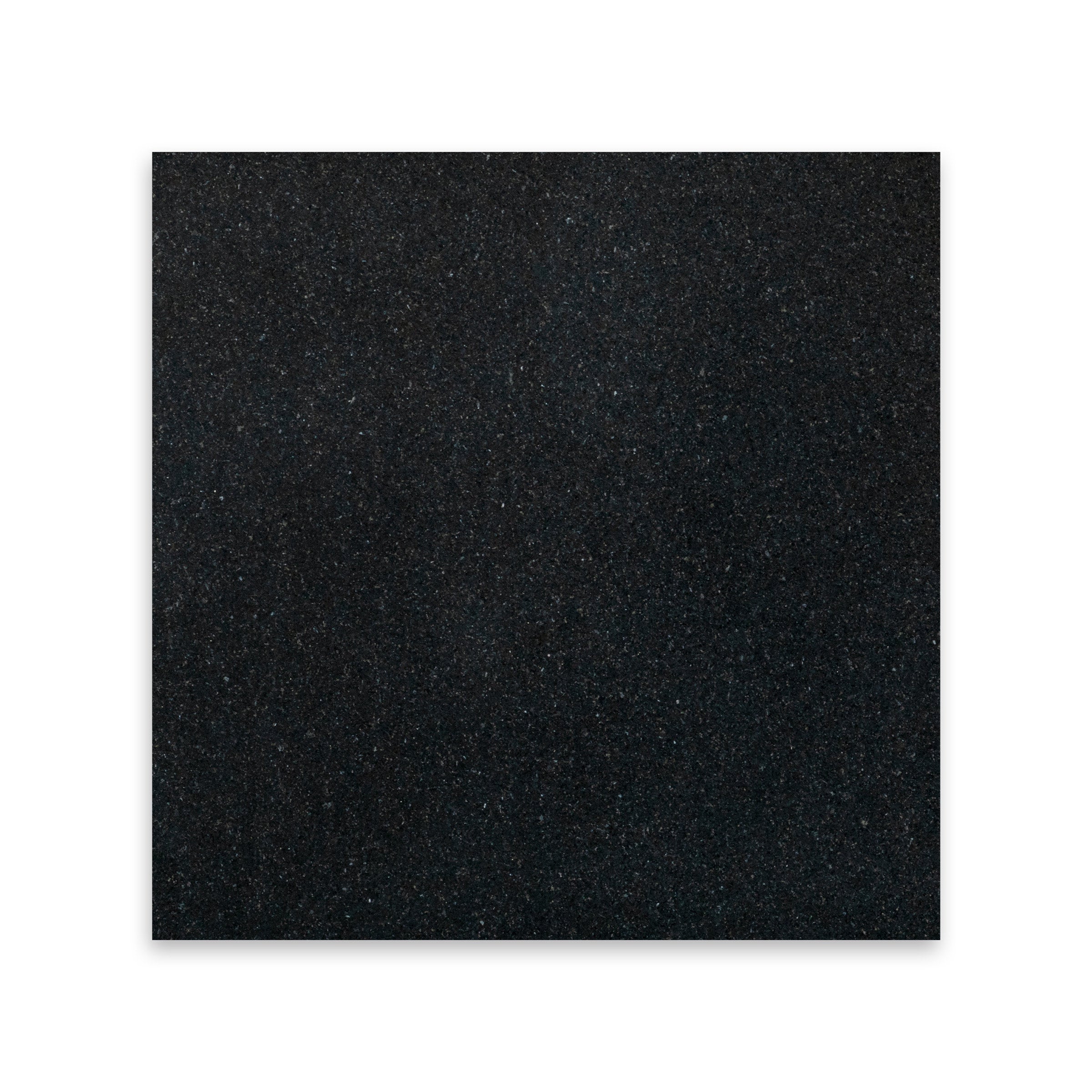 ABSOLUTE BLACK: Granite Square Field Tile (12"x12"x3/8" | Polished)