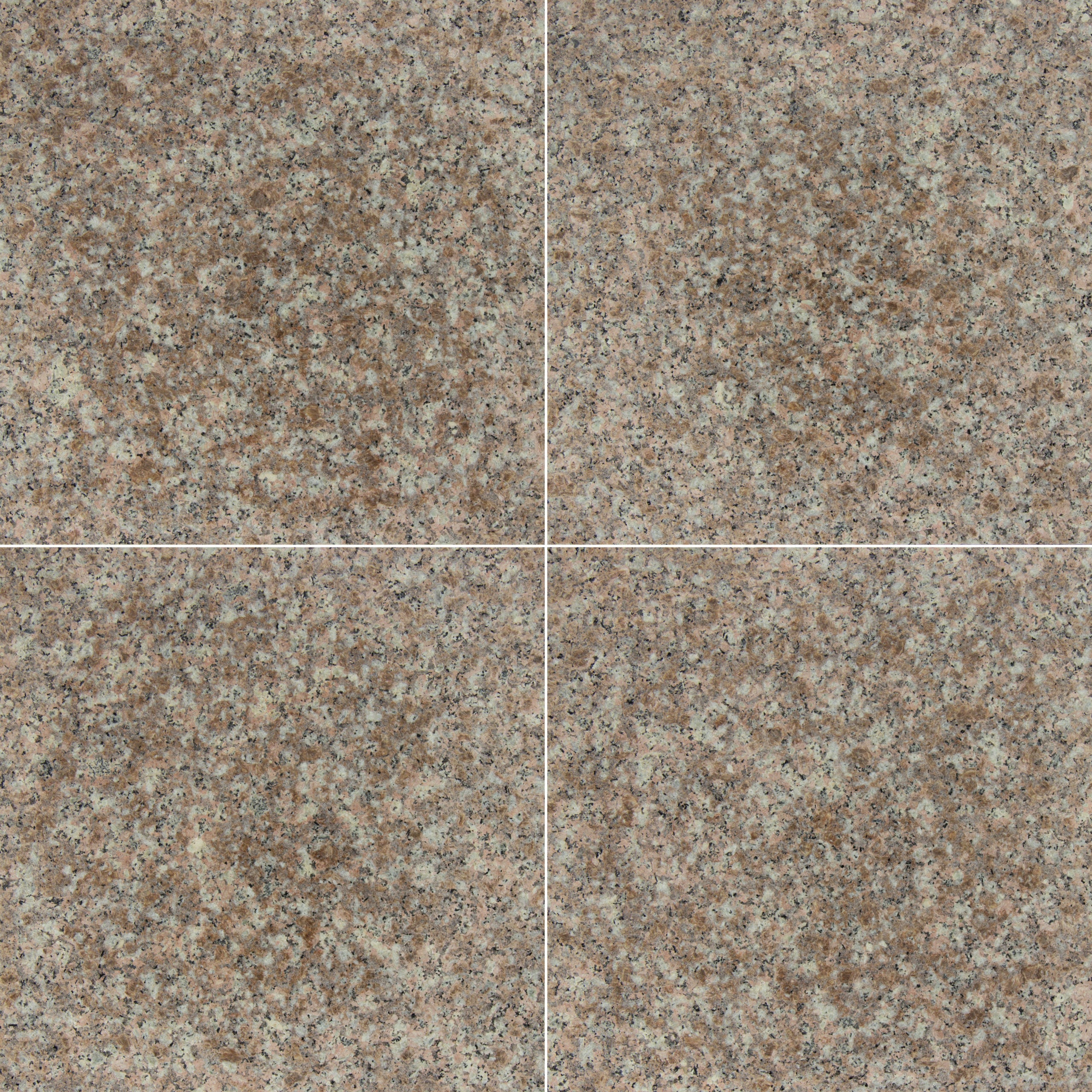 ALMOND MAUVE: Granite Square Field Tile (12"x12"x3/8" | Polished)